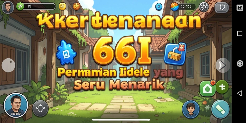Screenshot utama 666I menampilkan gameplay seru dan menarik dari genre Idle.
