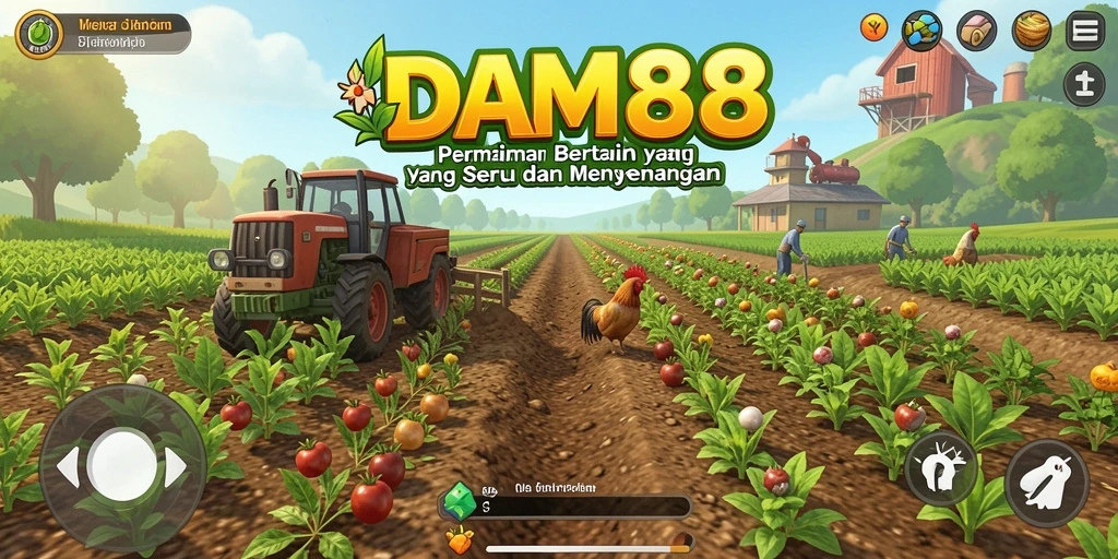 Gameplay seru bertani dalam DAM88 dengan beragam fitur menarik.