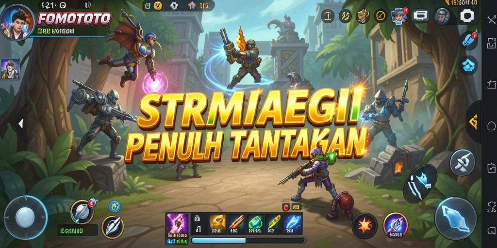 Gameplay menarik FOMOTOTO yang penuh strategi.