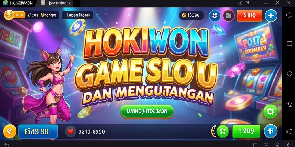 Screenshot gameplay HOKIWON yang menampilkan keseruan permainan Slot.