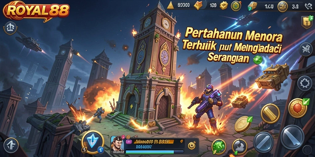 Tampilan menakjubkan dari gameplay ROYAL88 yang mengasyikkan.
