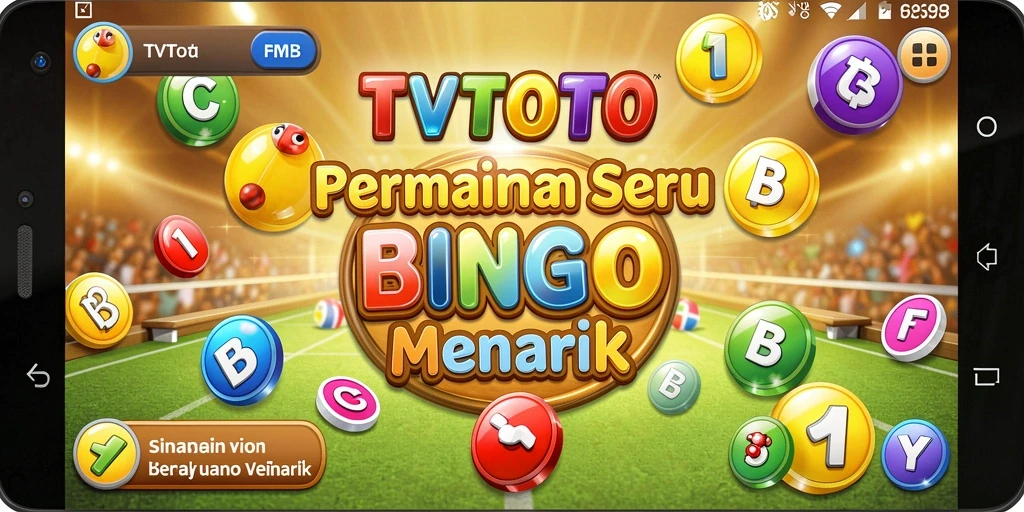 Tampilan gameplay Bingo yang menarik di TVTOTO.